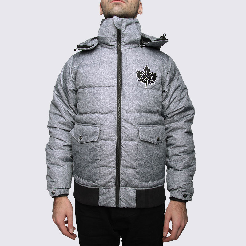 мужская серая куртка K1X 1st Pick Down Jacket 1100-0215/8899 - цена, описание, фото 3
